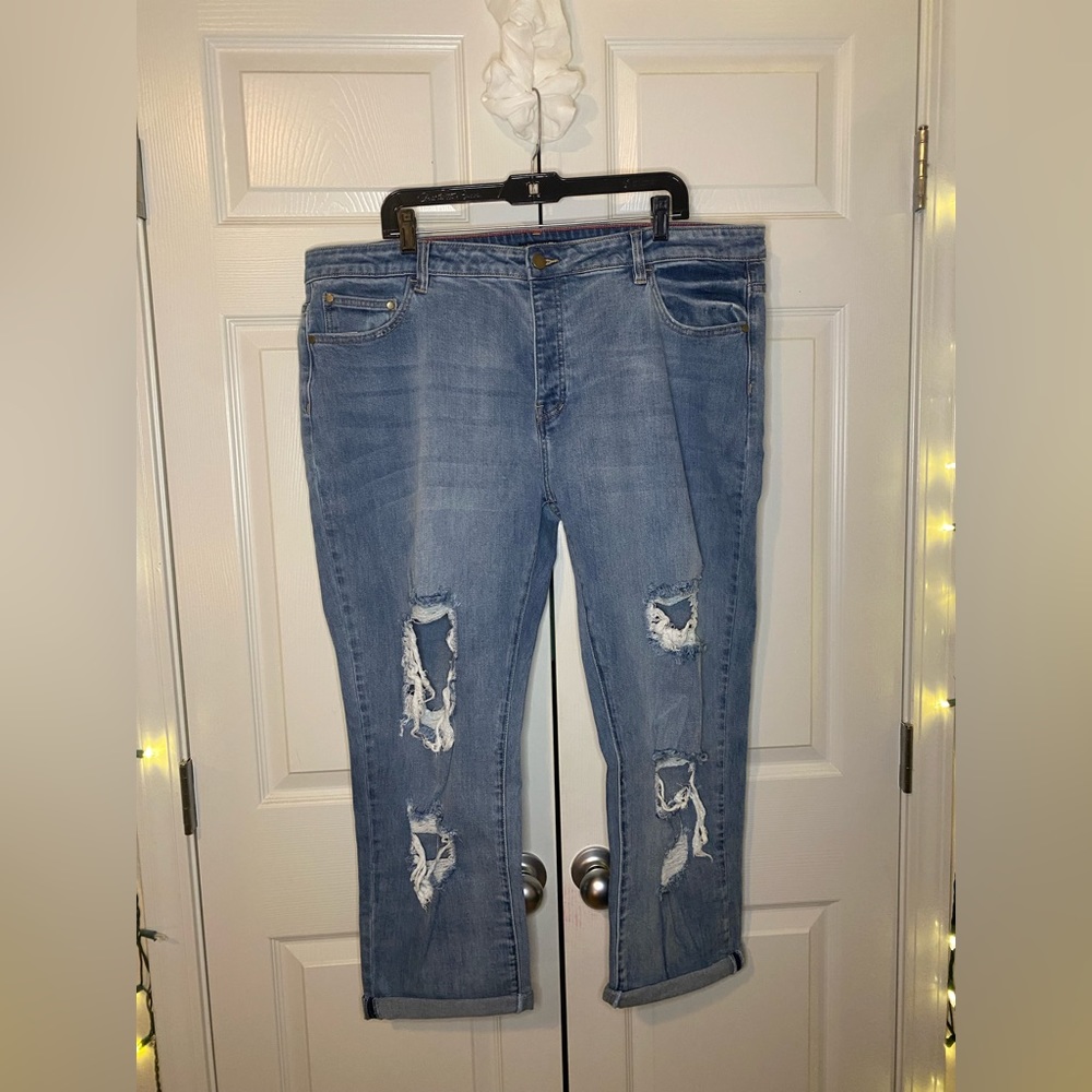Distressed Jeans Plus Size by Fashion Nova - Size 20